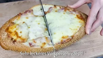 Gießen Sie einfach das Ei auf die Brot und das Ergebnis wird erstaunlich sein! Du wirst es mögen