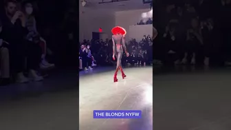 Adam Lambert on TikTok, at The Blonds runway show, February 16