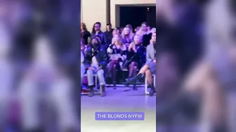 Adam Lambert on TikTok, at The Blonds runway show, February 16