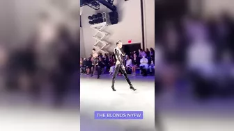 Adam Lambert on TikTok, at The Blonds runway show, February 16