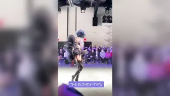 Adam Lambert on TikTok, at The Blonds runway show, February 16