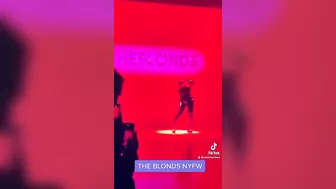 Adam Lambert on TikTok, at The Blonds runway show, February 16