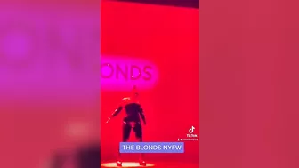 Adam Lambert on TikTok, at The Blonds runway show, February 16