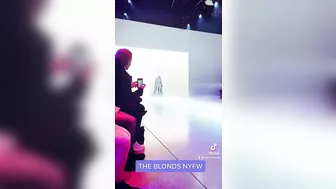 Adam Lambert on TikTok, at The Blonds runway show, February 16