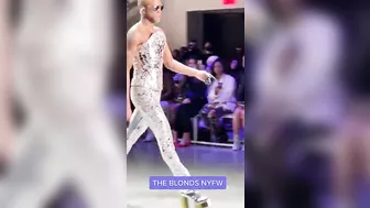 Adam Lambert on TikTok, at The Blonds runway show, February 16