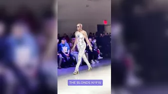 Adam Lambert on TikTok, at The Blonds runway show, February 16