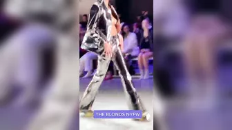 Adam Lambert on TikTok, at The Blonds runway show, February 16