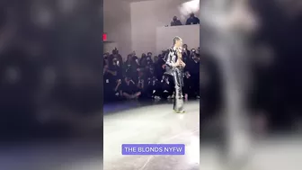 Adam Lambert on TikTok, at The Blonds runway show, February 16