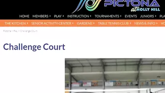 CHALLENGE COURT in Every PICKLEBALL Park across US