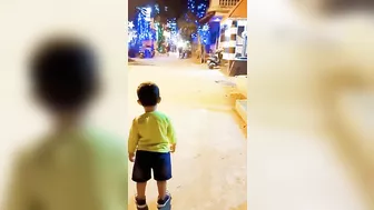 Cute baby walking street | precious moments video| Baby walk compilation