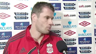 Jamie Carragher’s reaction to the Sunderland beach ball goal