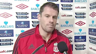 Jamie Carragher’s reaction to the Sunderland beach ball goal