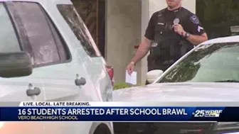 Vero Beach High School parents respond to heightened security after fights ended in lockdown, 16 ...