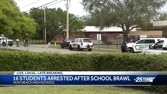 Vero Beach High School parents respond to heightened security after fights ended in lockdown, 16 ...