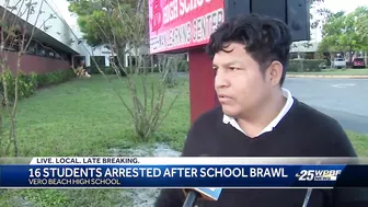 Vero Beach High School parents respond to heightened security after fights ended in lockdown, 16 ...