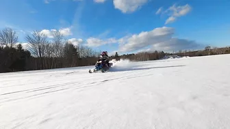 Bikinis and Snowmobiles in Maine