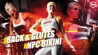 BACK & GLUTE WORKOUT | NPC BIKINI NQ | STEPHANIE ANDERSON