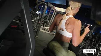 BACK & GLUTE WORKOUT | NPC BIKINI NQ | STEPHANIE ANDERSON