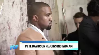 Pete Davidson Is BACK on Instagram After Kanye Drama | Daily Pop | E! News