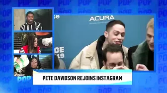 Pete Davidson Is BACK on Instagram After Kanye Drama | Daily Pop | E! News