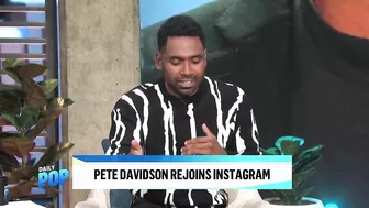 Pete Davidson Is BACK on Instagram After Kanye Drama | Daily Pop | E! News