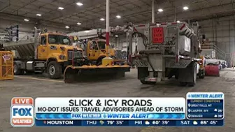 Winter Storm Has Missouri DOT Issue Travel Advisories