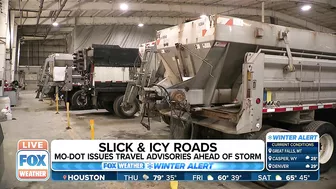 Winter Storm Has Missouri DOT Issue Travel Advisories