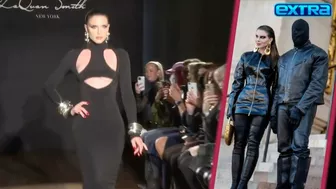 Julia Fox Models at NYFW After Kanye West BREAKUP