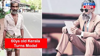 Daily Wage Labourer Turned Model || 60 Year Old Kerala Man Transforms Into Model || Hybiz tv