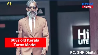 Daily Wage Labourer Turned Model || 60 Year Old Kerala Man Transforms Into Model || Hybiz tv