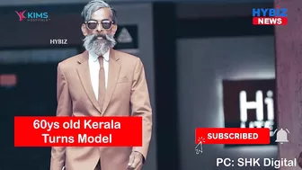 Daily Wage Labourer Turned Model || 60 Year Old Kerala Man Transforms Into Model || Hybiz tv