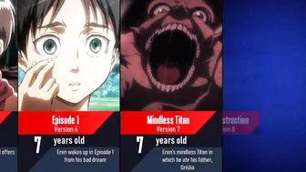 Evolution of Eren Yeager in Attack on Titan I Anime Pad