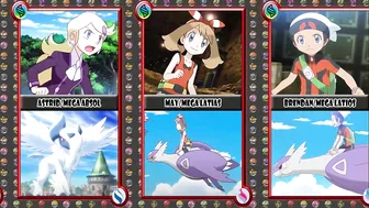 ALL POKEMON TRAINERS WHO HAVE MEGA EVOLUTION (ANIME/SERIES, MOVIES, & TRAILER ONLY)