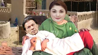 Imran Khan VS Maryam Nawaz Political Milk New Funny Video | imran khan funny video