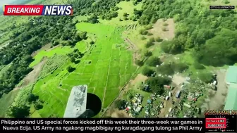 HALA! WAR GAMES SA PILIPINAS, AMERIKA AT PHILIPPINE ARMY PECIAL FORCES NAGSAMA AT NAGSASANAY