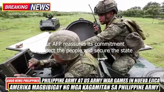 HALA! WAR GAMES SA PILIPINAS, AMERIKA AT PHILIPPINE ARMY PECIAL FORCES NAGSAMA AT NAGSASANAY