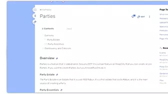 meepcity parties got removed...