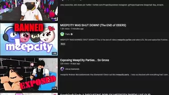 meepcity parties got removed...