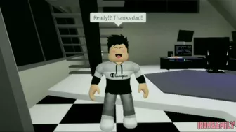 When you ask rich dad for Nike Air Force shoes || Roblox meme