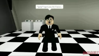 When you ask rich dad for Nike Air Force shoes || Roblox meme