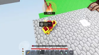 The Flame Sword is OP (Roblox Bedwars)