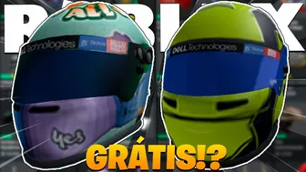 SAIU CAPACETE GRÁTIS DA MCLAREN NO ROBLOX!?