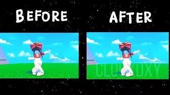 Raw Footage Vs. Final Edits♡Roblox Edit ♡ AdxrableClouds