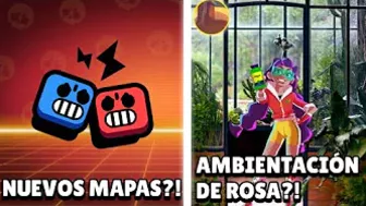 URGENTE!! NUEVOS MAPAS PARA DUELOS OCULTOS?! CAMBIO EN BRAWL STARS ESPORTS?! AMBIENTACIÓN DE ROSA?!