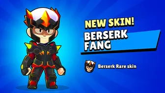 WOW! NEW SKIN BERSERK FANG IS HERE?!???????? - Brawl Stars (concept)