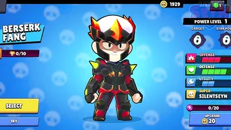 WOW! NEW SKIN BERSERK FANG IS HERE?!???????? - Brawl Stars (concept)