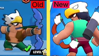 Brawl Stars | OLD vs NEW | EVERY BRAWLER REMOEDL (2017-2022)