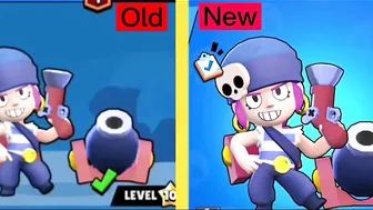 Brawl Stars | OLD vs NEW | EVERY BRAWLER REMOEDL (2017-2022)