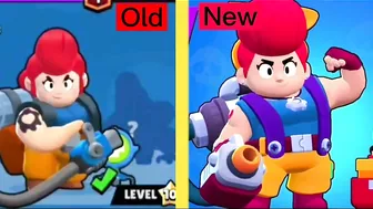 Brawl Stars | OLD vs NEW | EVERY BRAWLER REMOEDL (2017-2022)