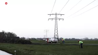 Schade door storm Dudley in Nederland